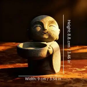 Candle Holder Zen Candle Decor for Meditation & Relaxation