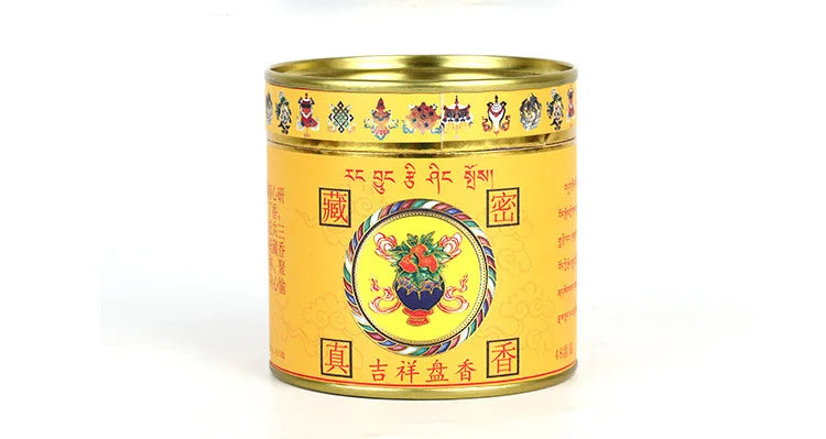 Incense Coils Coil Natural Tibetan Sandalwood Aroma for Calming Relaxation Meditation Yoga Home Fragrance