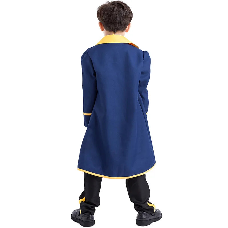 Classic King Prince Costume for Kids Boys Movie Character Cosplay Outfits Children Royal Fancy Dress Halloween Stage Performance