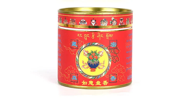 Incense Coils Coil Natural Tibetan Sandalwood Aroma for Calming Relaxation Meditation Yoga Home Fragrance