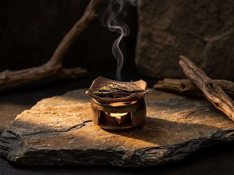 Ceramic Aromatherapy Stove Essential Oil Burner Handmade Ceramic Candle Wax Melts Warmer